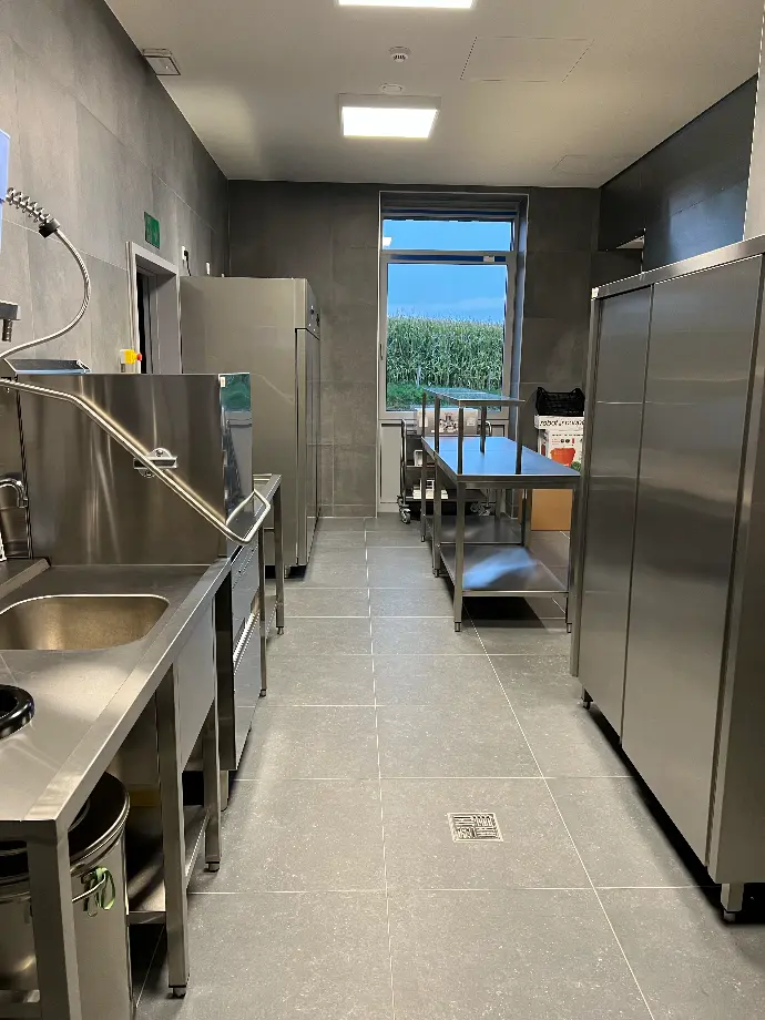 Photo de la cuisine du centre sportif de gouvy